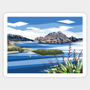 Cecil Peak, Queenstown Sticker